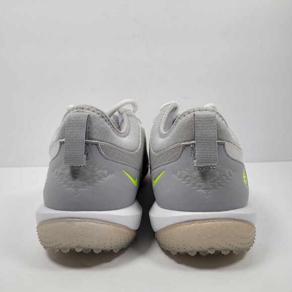 Nike Alpha Huarache 7 Pro TF Lax Men's White Gray Shoes CJ0235-101 US Sz 14 NWB - Picture 6 of 10